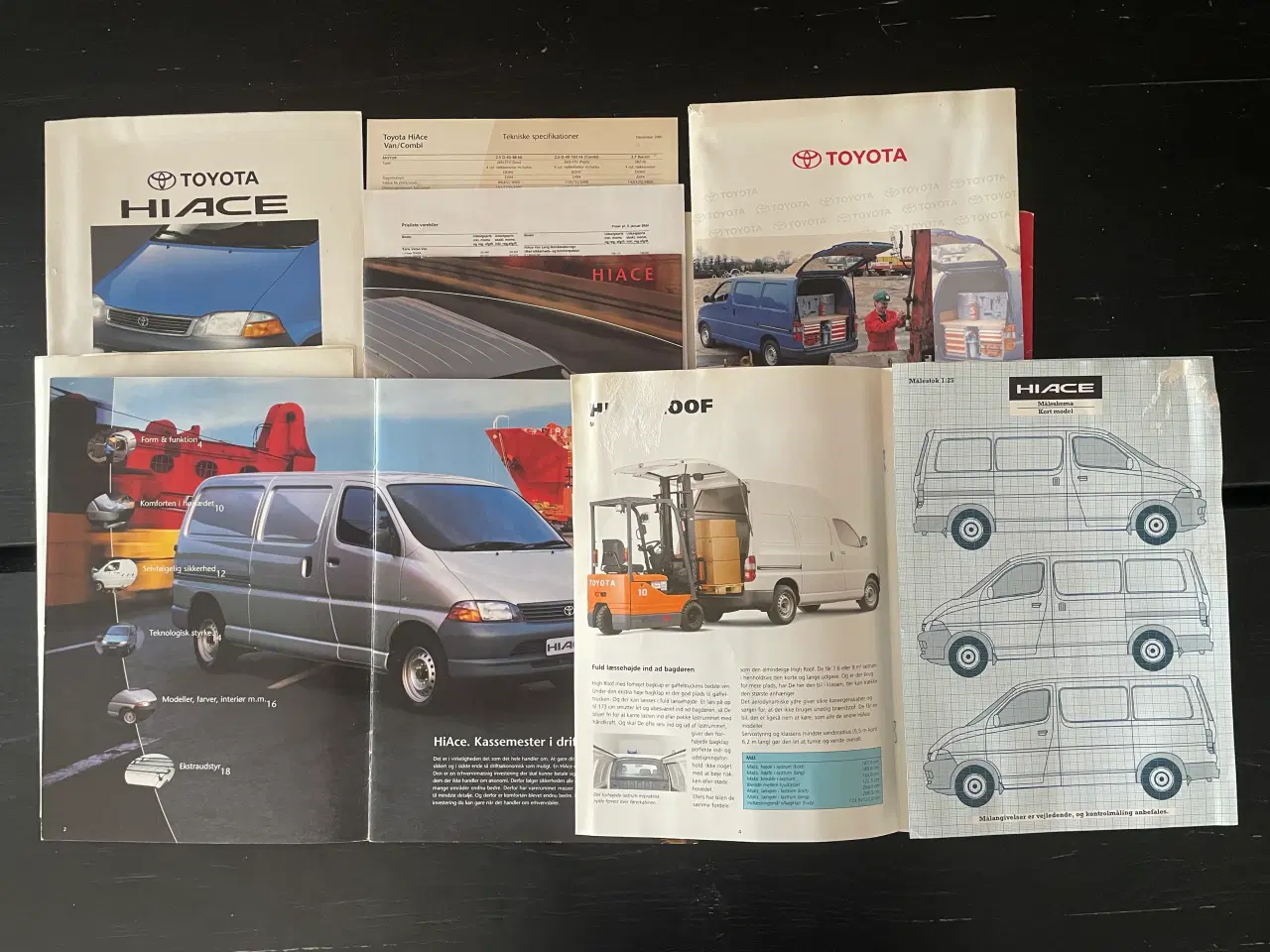 Billede 5 - Toyota Hiace brochure år 2000