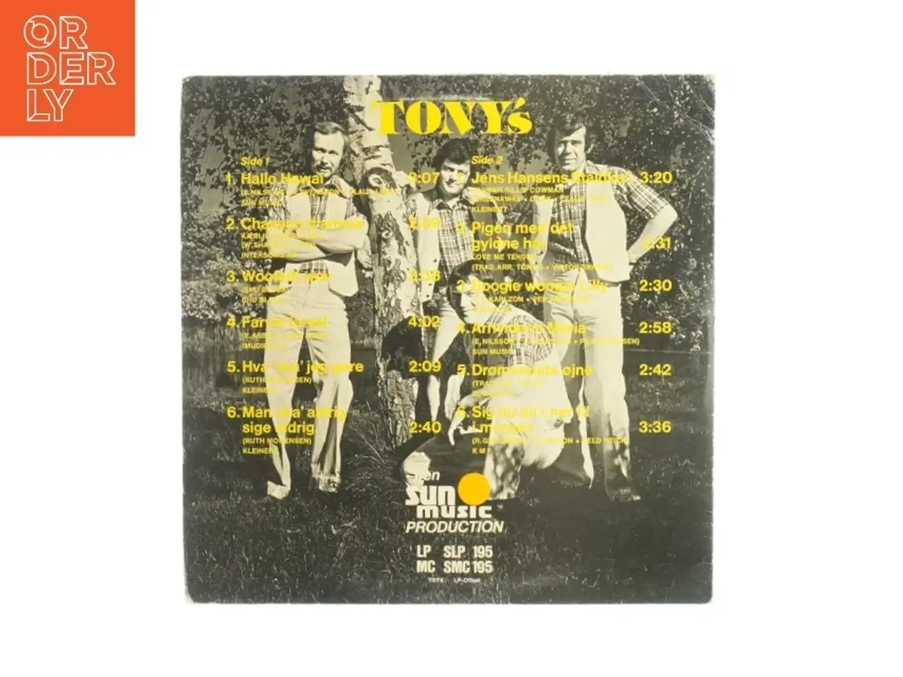Billede 2 - Tony&#39;s Vinylplade