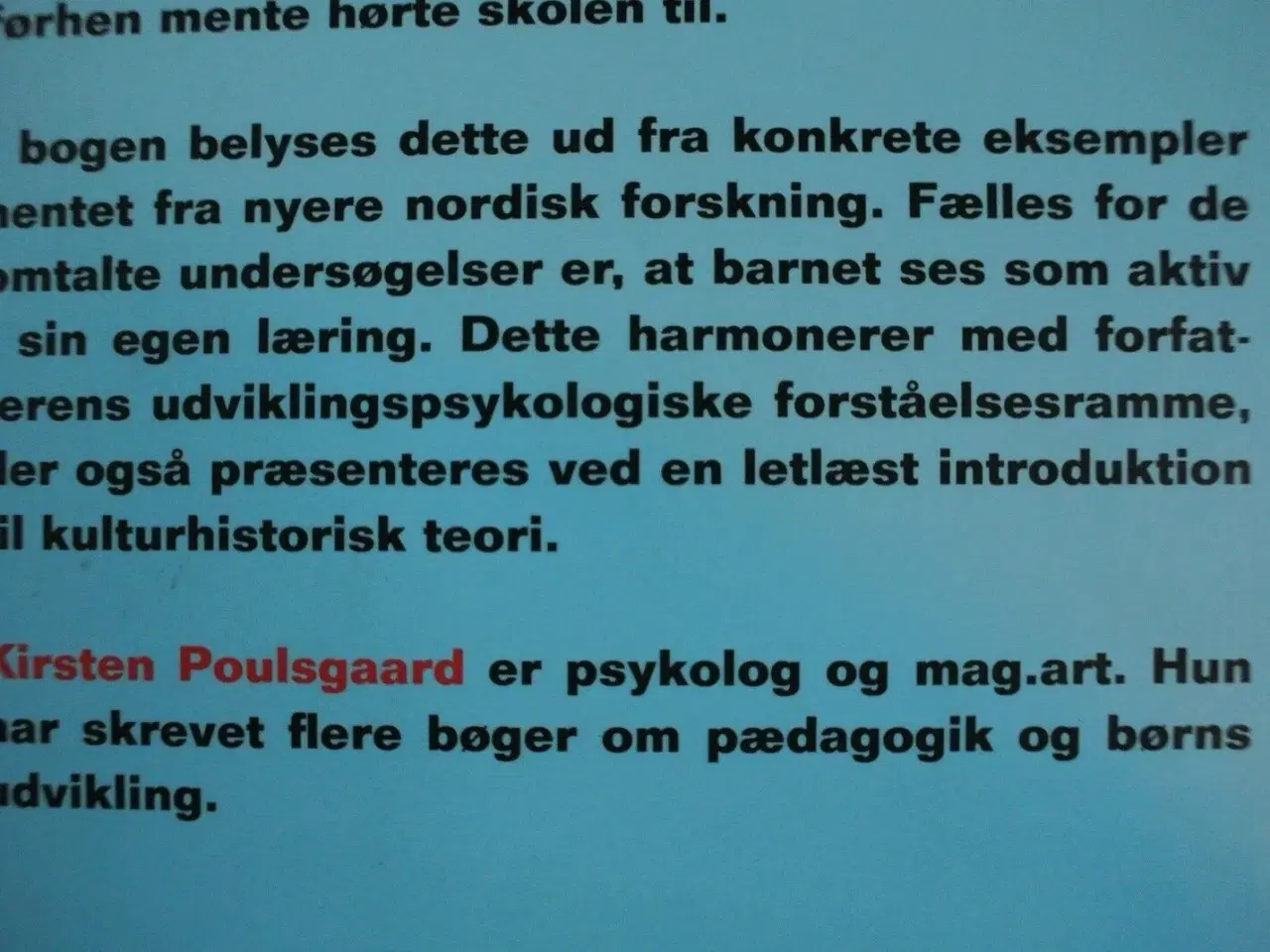 Billede 3 - lyst til læring - om at opdage verden med børn, af