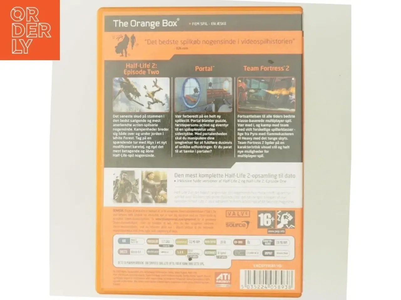 Billede 3 - The Orange Box - PC Spil fra Valve