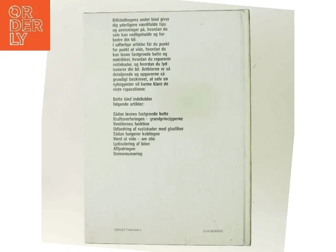 Billede 3 - Bilhåndbogen af Ukjent forfatter (Bog)