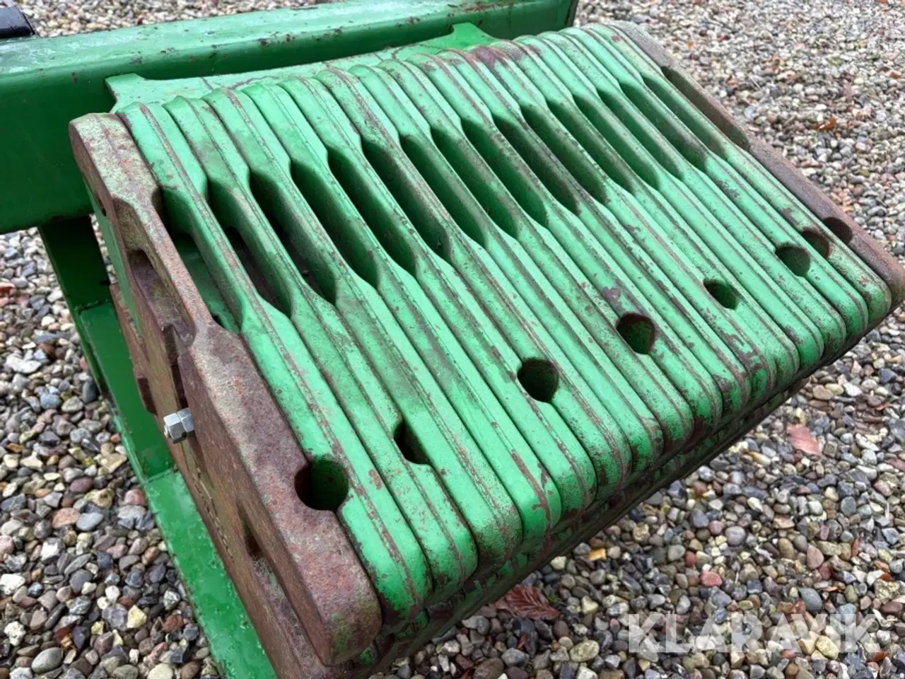 Billede 9 - Vægtklods John Deere justerbar 200–1100 kg
