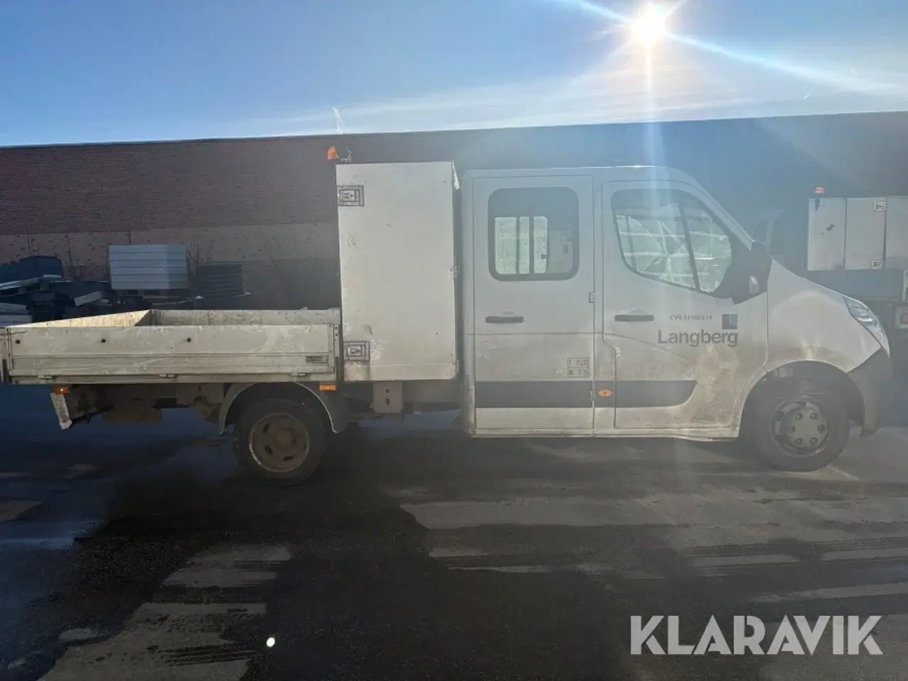 Billede 4 - Mandskabsvogn Opel Movano 2,3 CDTi 136HK Chassis med tankanlæg