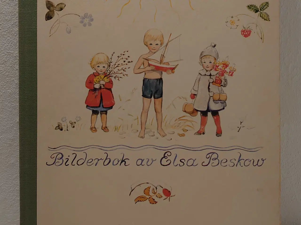 Billede 1 - Elsa Beskow:Årets Saga. Pæn stand. Udg 1975.Svensk