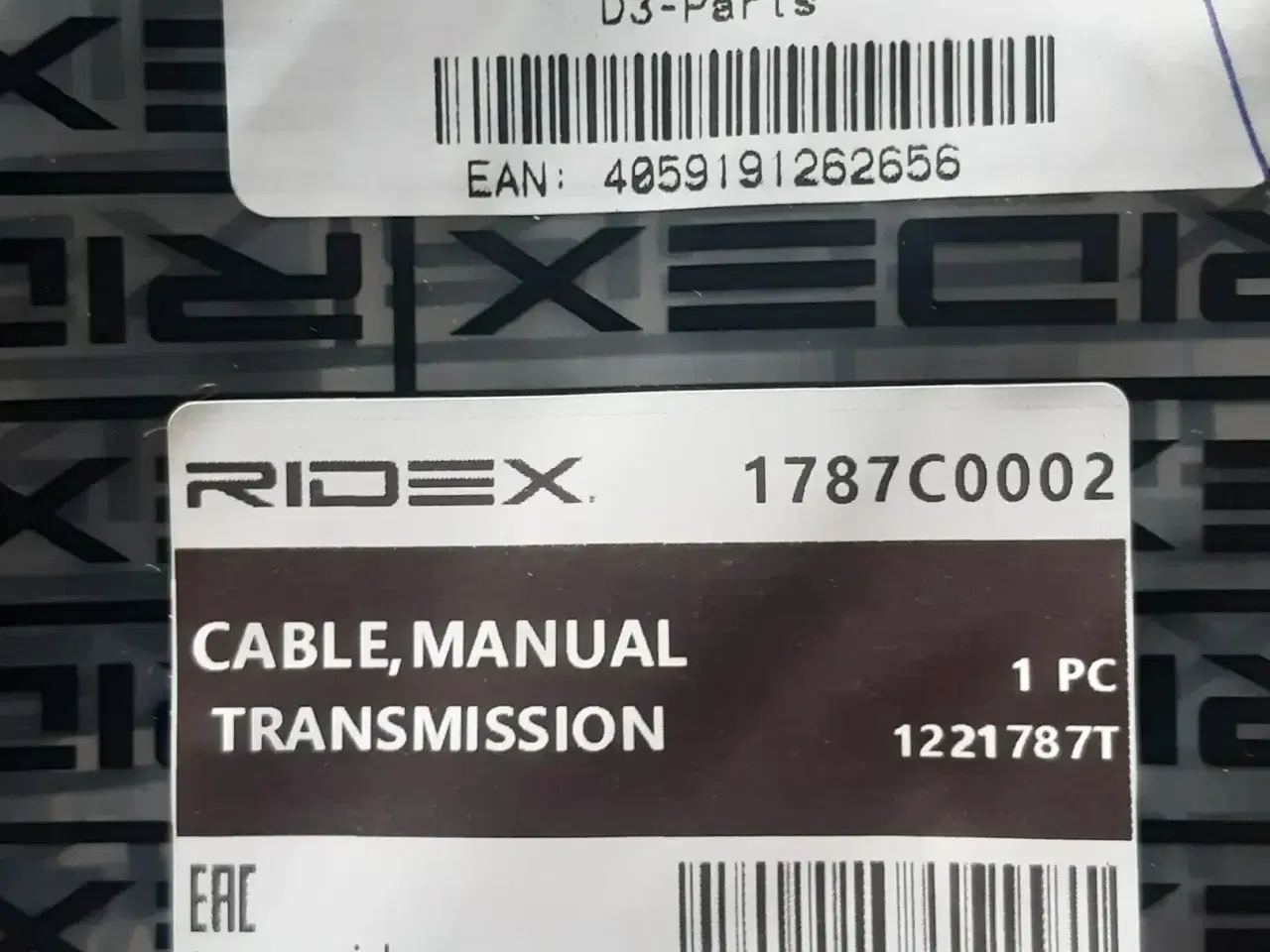 Billede 1 - punto 188 2stk.gearkassekabel nye