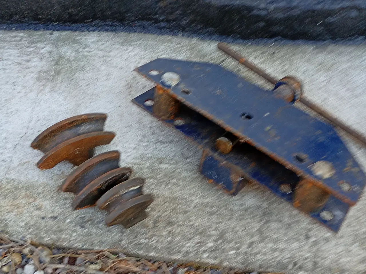 Billede 1 - Rørbukkemaskine med bukkeklodser