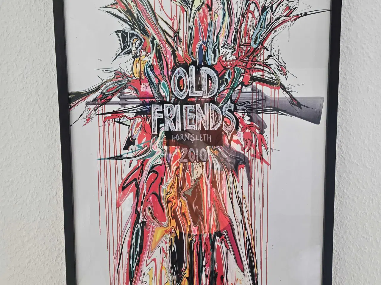 Billede 4 - Hornslet litografi Old friends