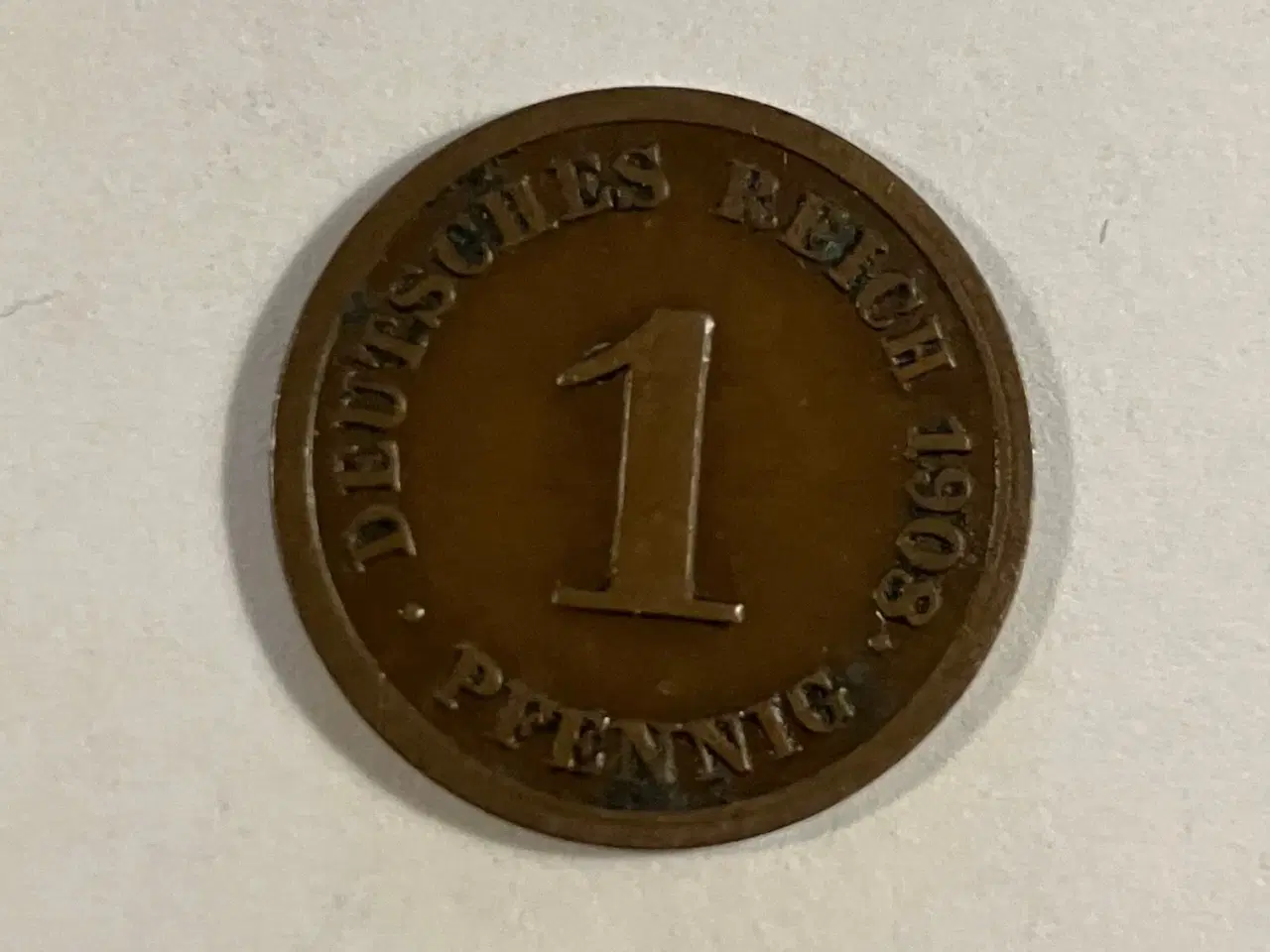 Billede 1 - 1 Pfennig Germany 1908