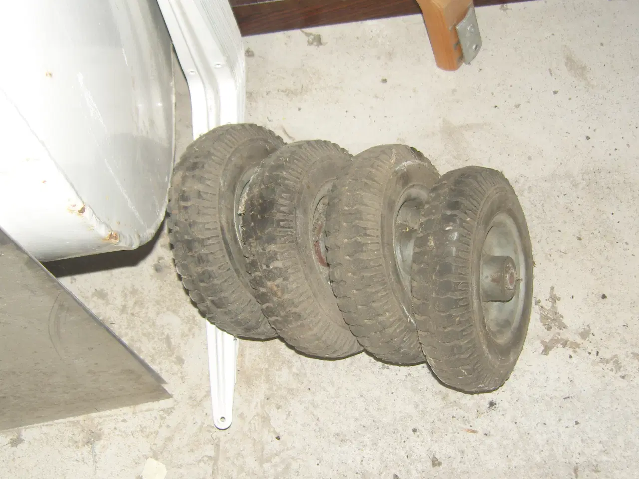 Billede 2 - Gummihjul med lejer