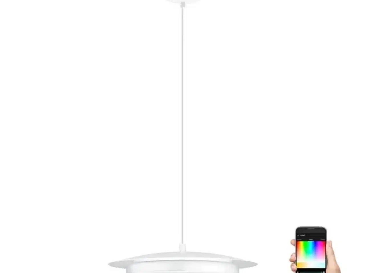 Billede 4 - Eglo moneva-c led pendel dæmpbar rgb/app(ubrugt)