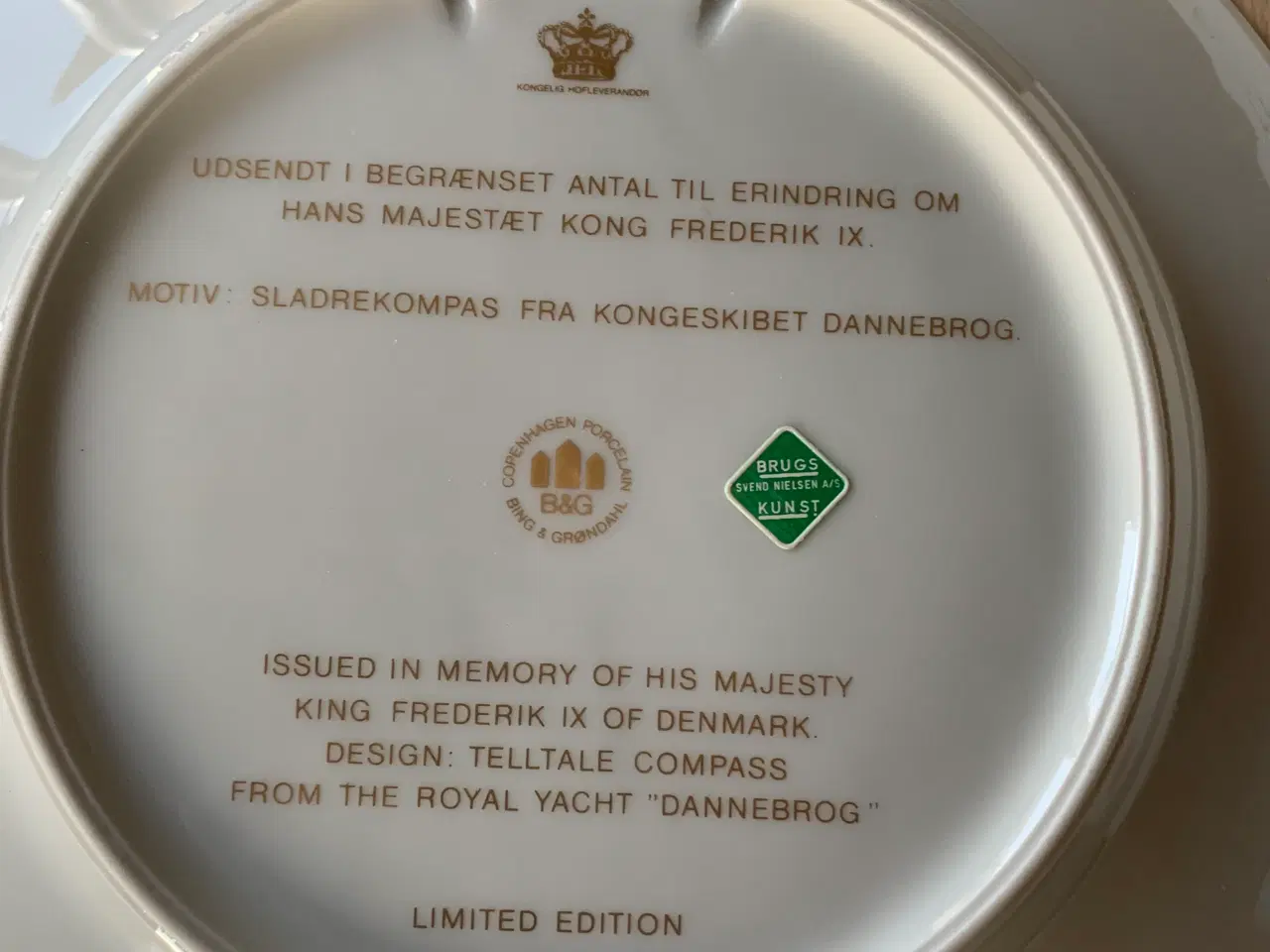 Billede 2 - Frederik IX erindringsplatte