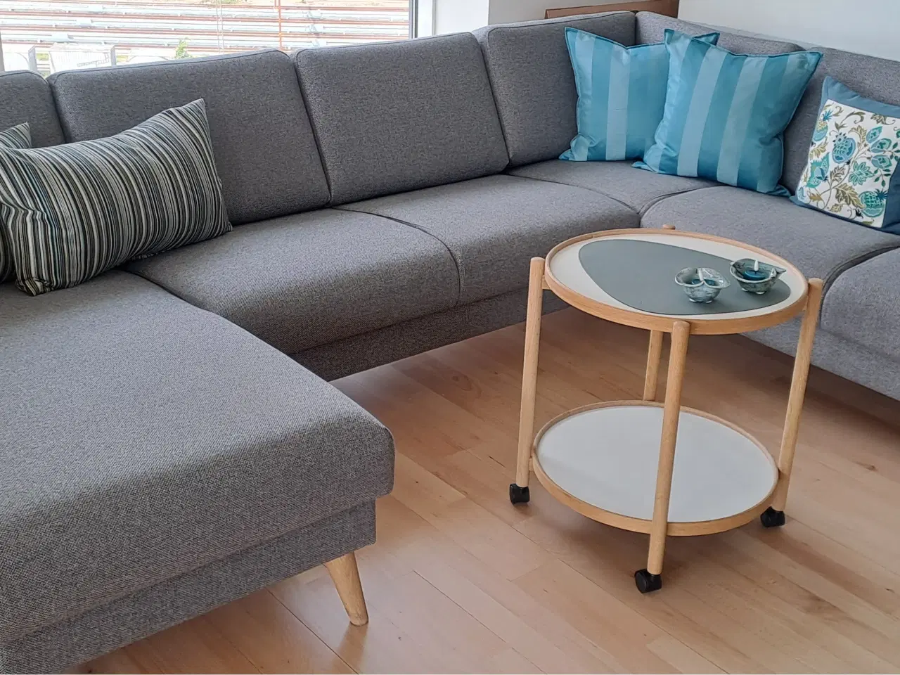 Billede 1 - Linea venstrevendt hjørnesofa med chaiselong