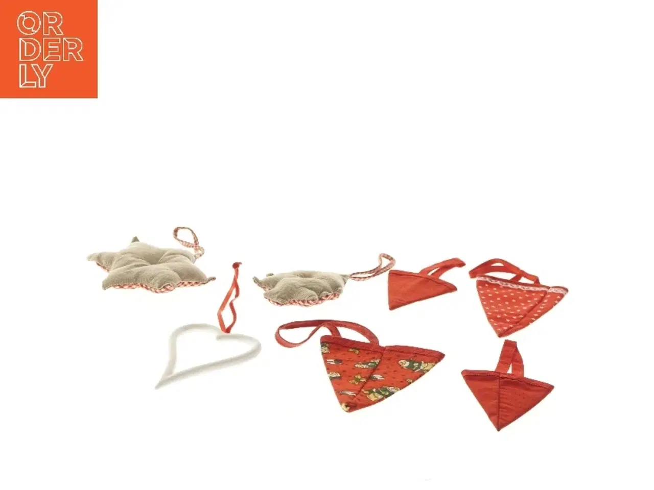 Billede 4 - Mix af juleophæng (str. ca 9-13 cm)