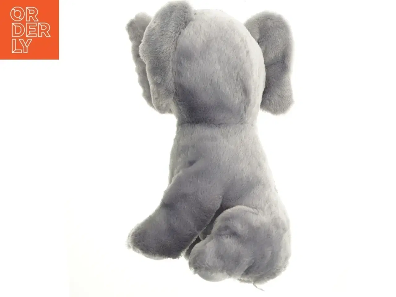 Billede 8 - Blågrå plys elefant