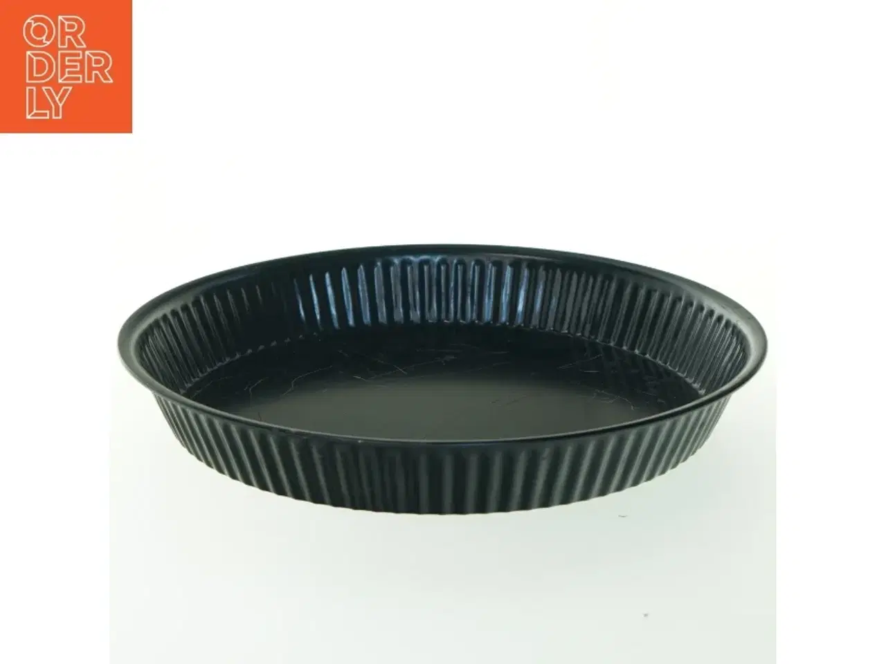 Billede 1 - Rund sort bageform (str. Ø 30 cm)