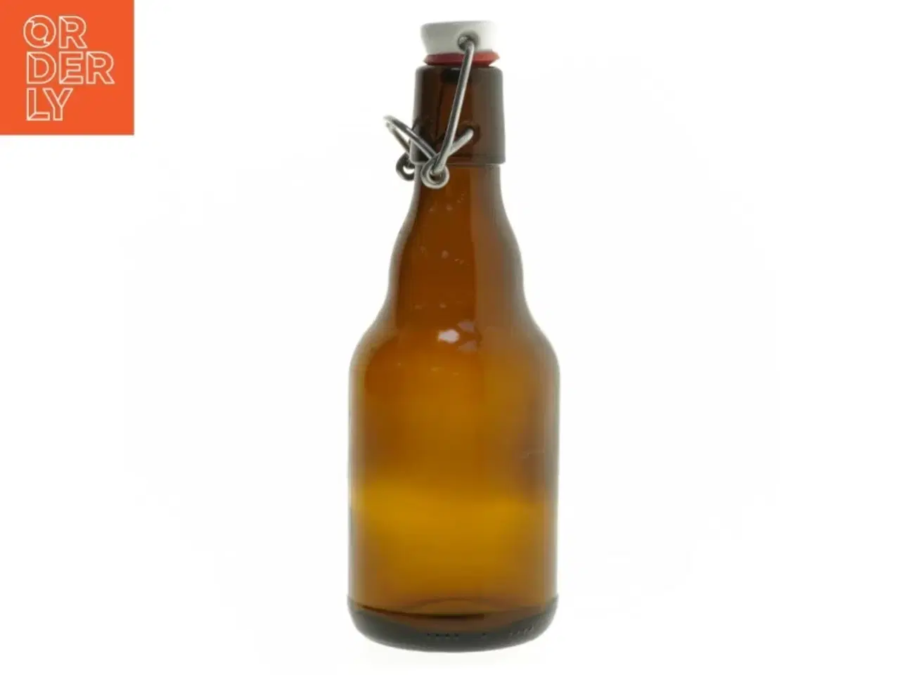 Billede 1 - Genbrugsglasflaske med patentprop (str. 19 cm)