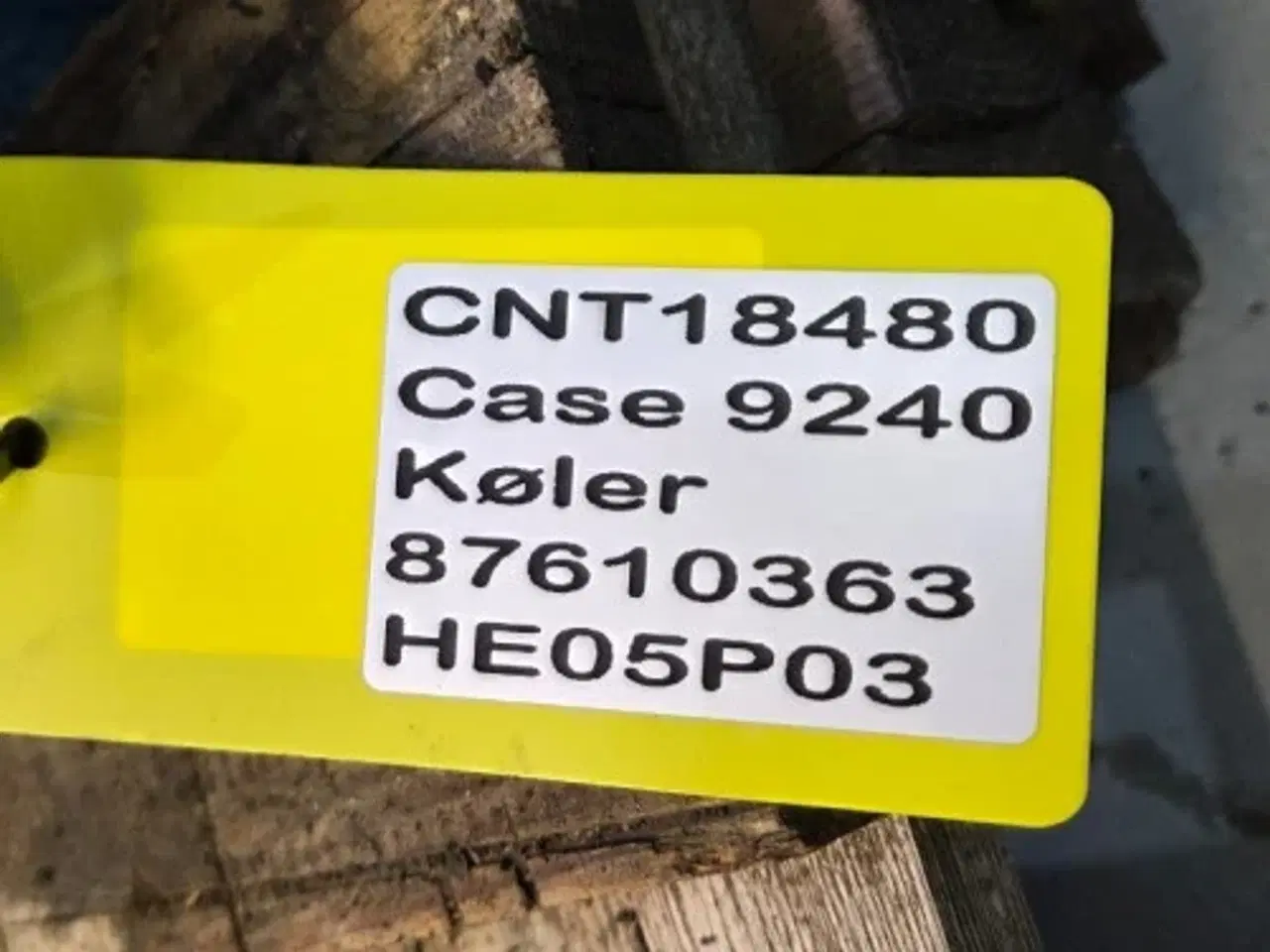 Billede 15 - Case 9240 Køler 87610363