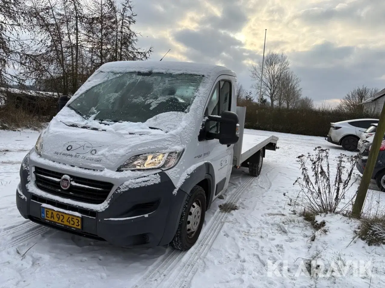 Billede 1 - Fejeblad Fiat Ducato med ramper og spil