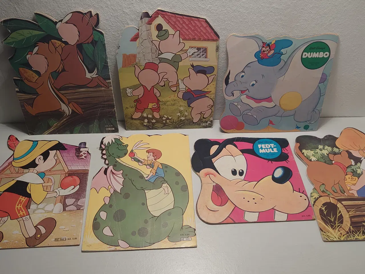 Billede 2 - 7 stk Walt Disney profilbøger fra 1970´erne. 