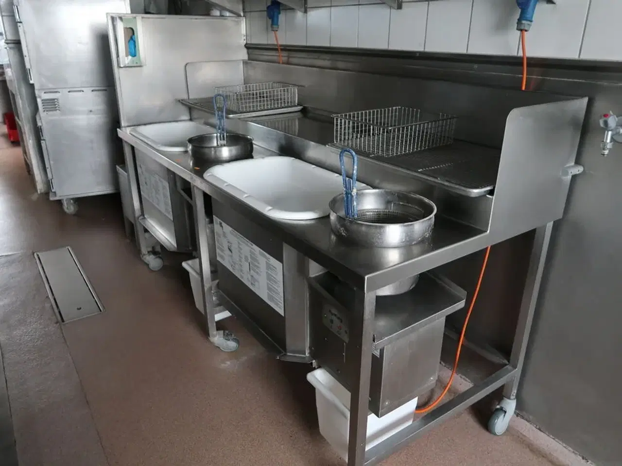 Billede 1 - Dobbelt paneringsstation AYRKING Breader/Blender/Sifter