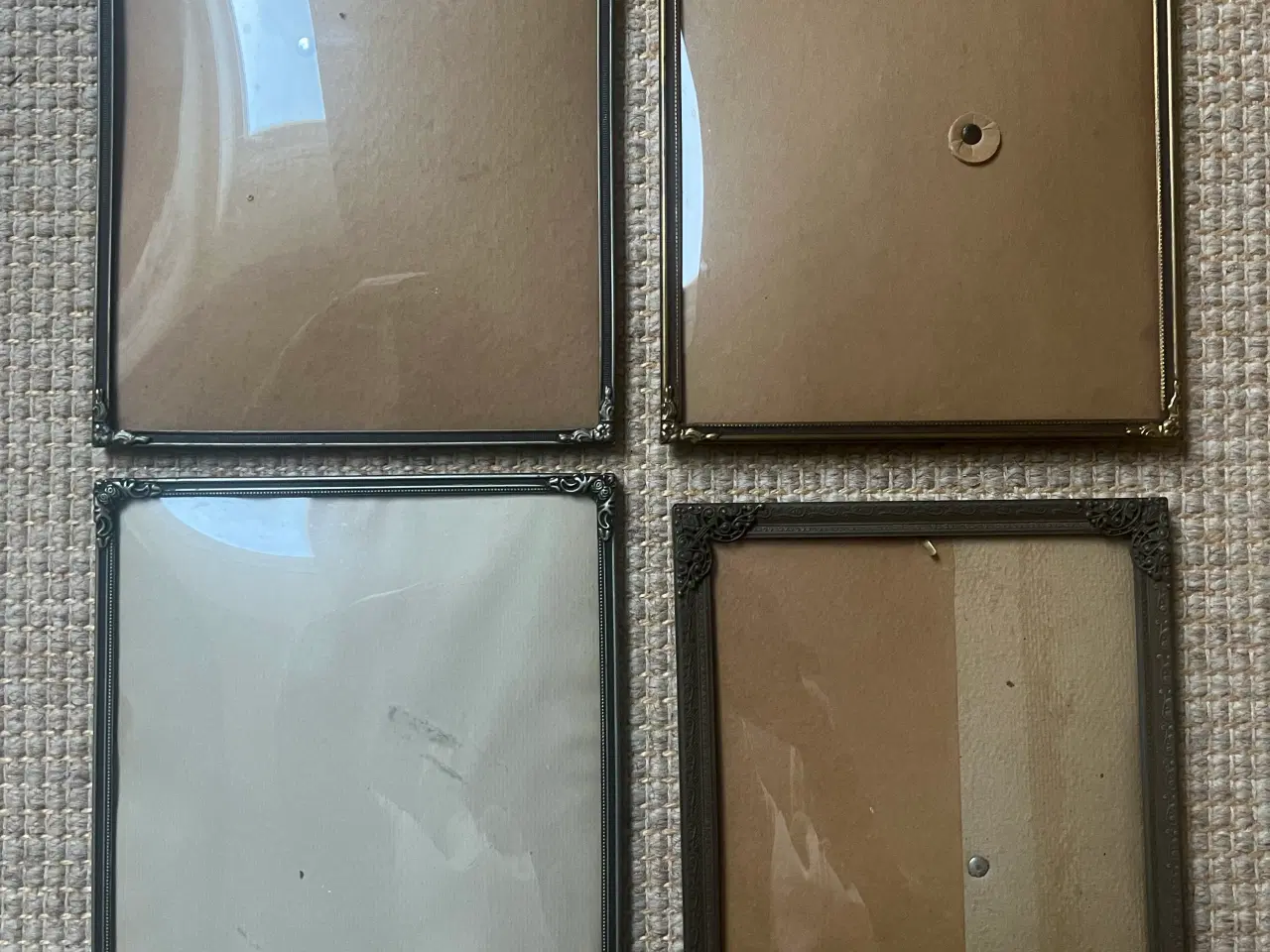 Billede 1 - Gamle Billederammer i metal - Vintage