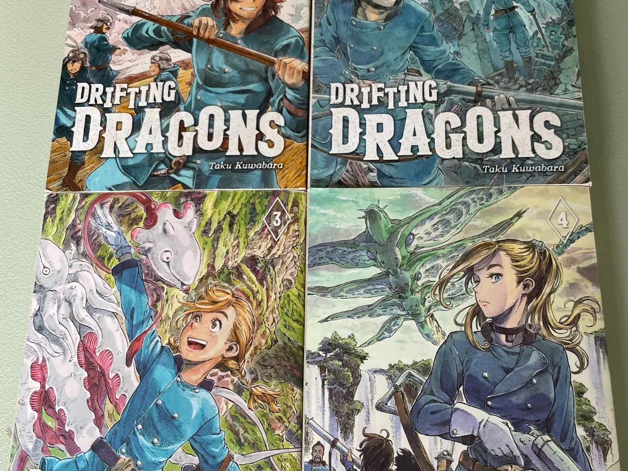 Billede 1 - Drifting Dragons vol 1-4