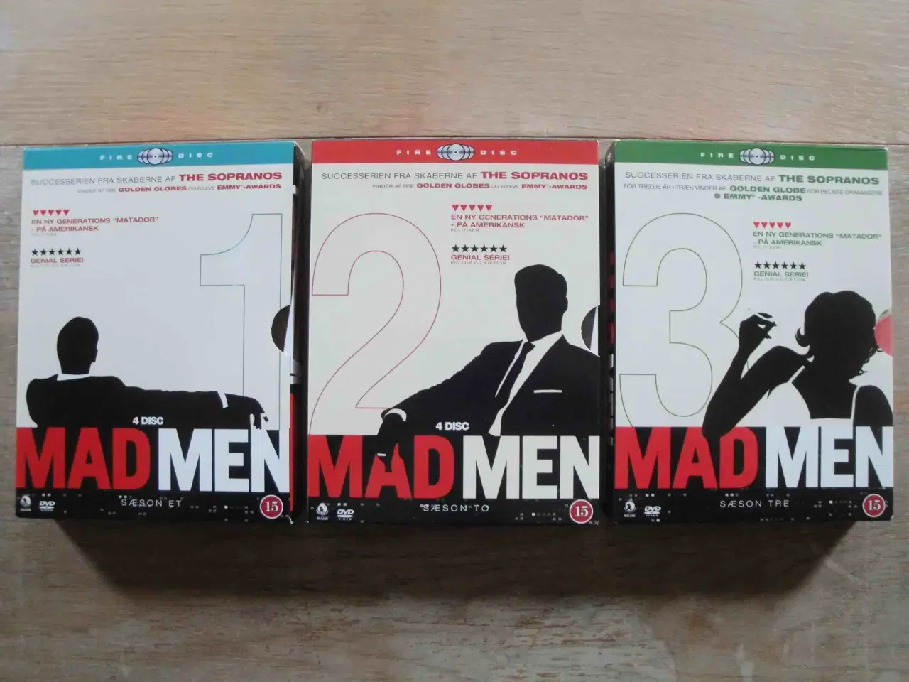 Billede 7 - DVD Madmen, Homeland, Bones