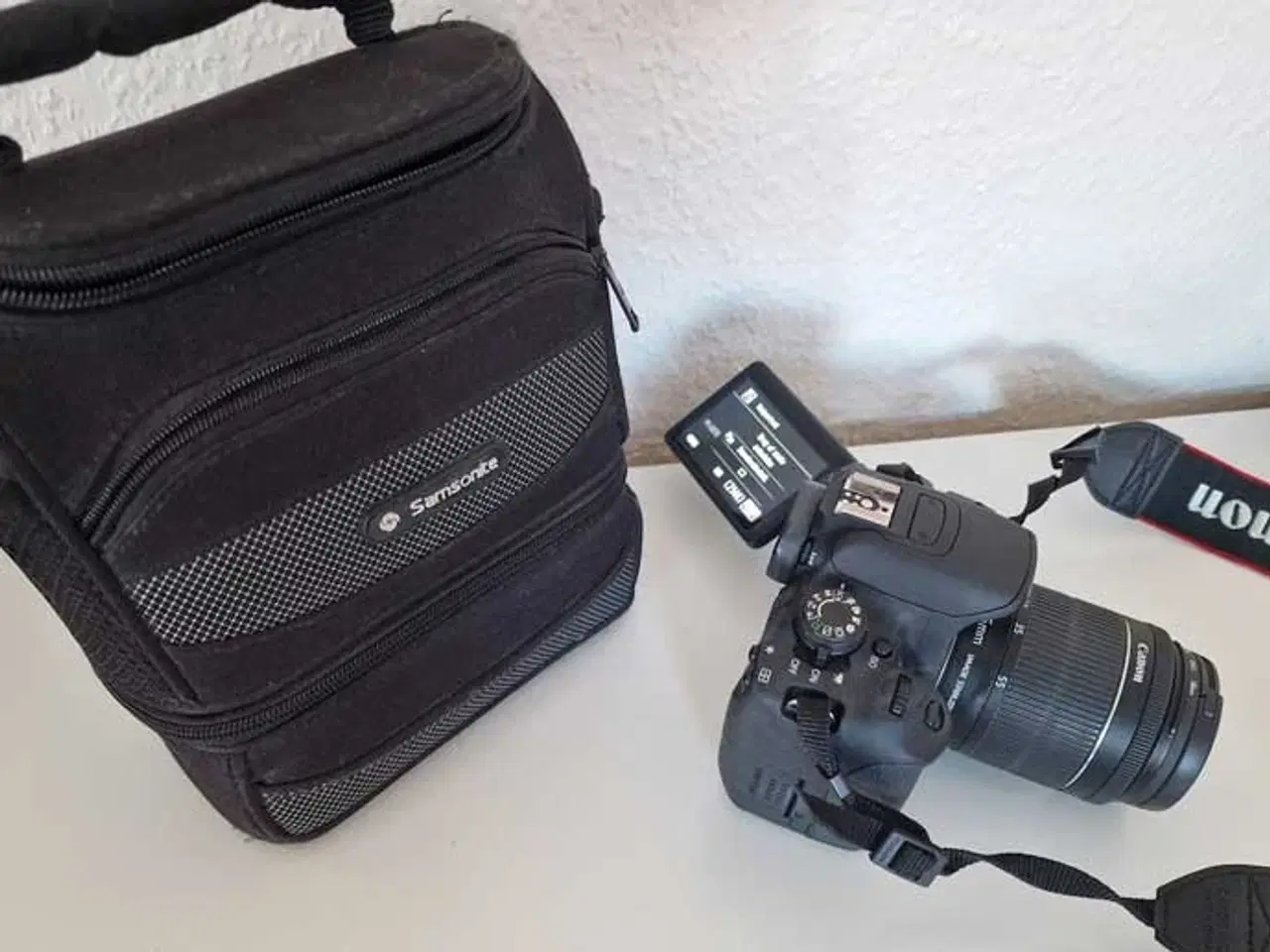 Billede 2 - Canon 700D + 18/55 IS STM + 32 GB SD kort, taske, 