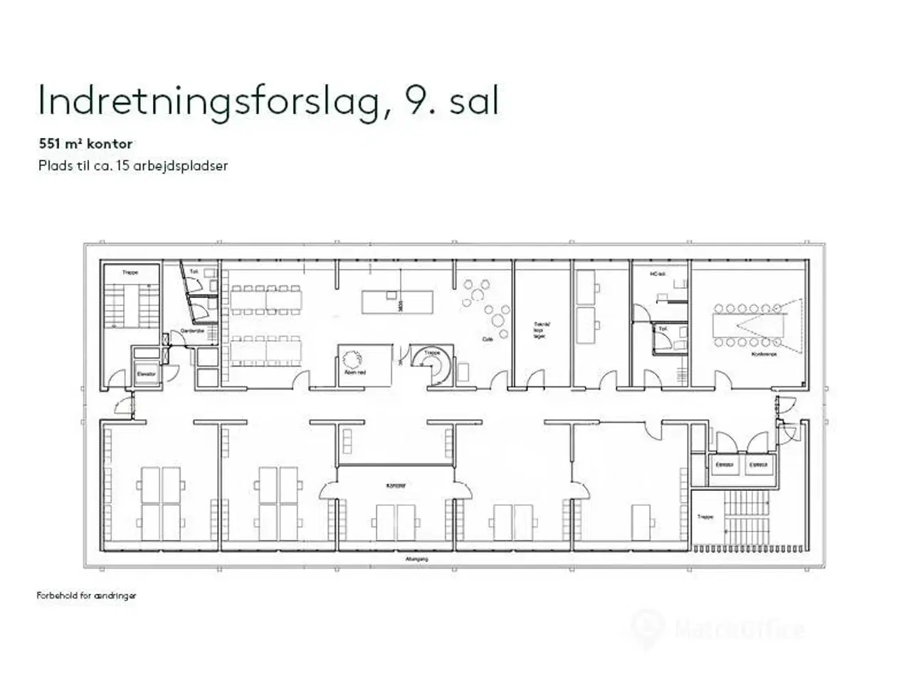Billede 7 - Lyst og præsentabelt kontorlejemål på 1.170 m² ved Viby Centret syd for Aarhus