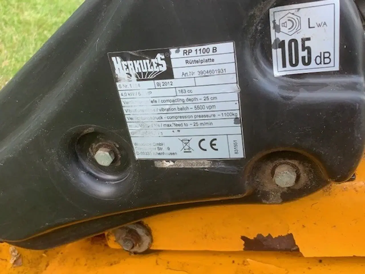 Billede 3 - pladevibrator
