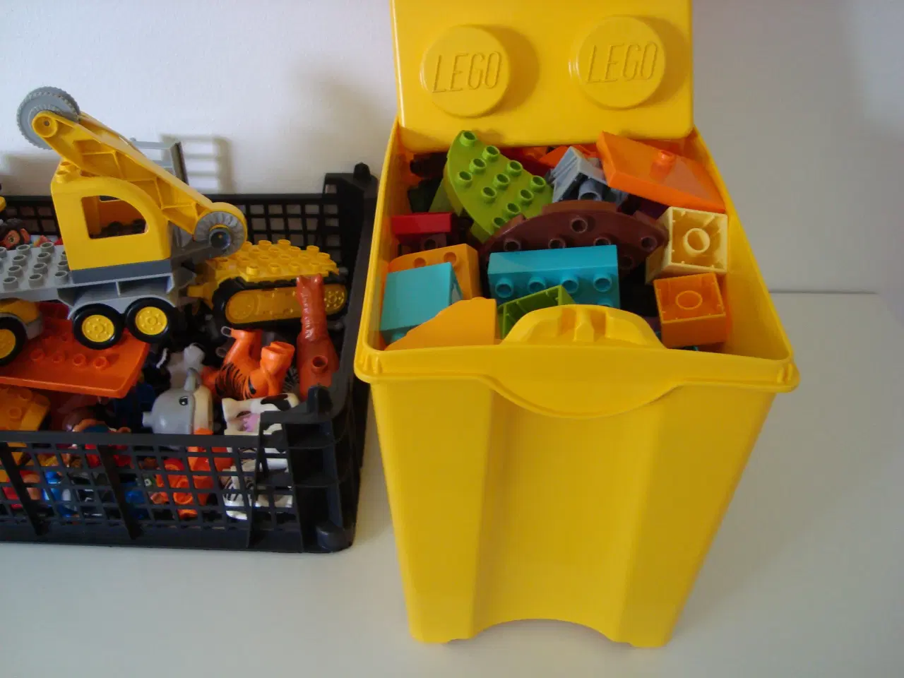 Billede 4 - Blandet kasse Duplo klodser