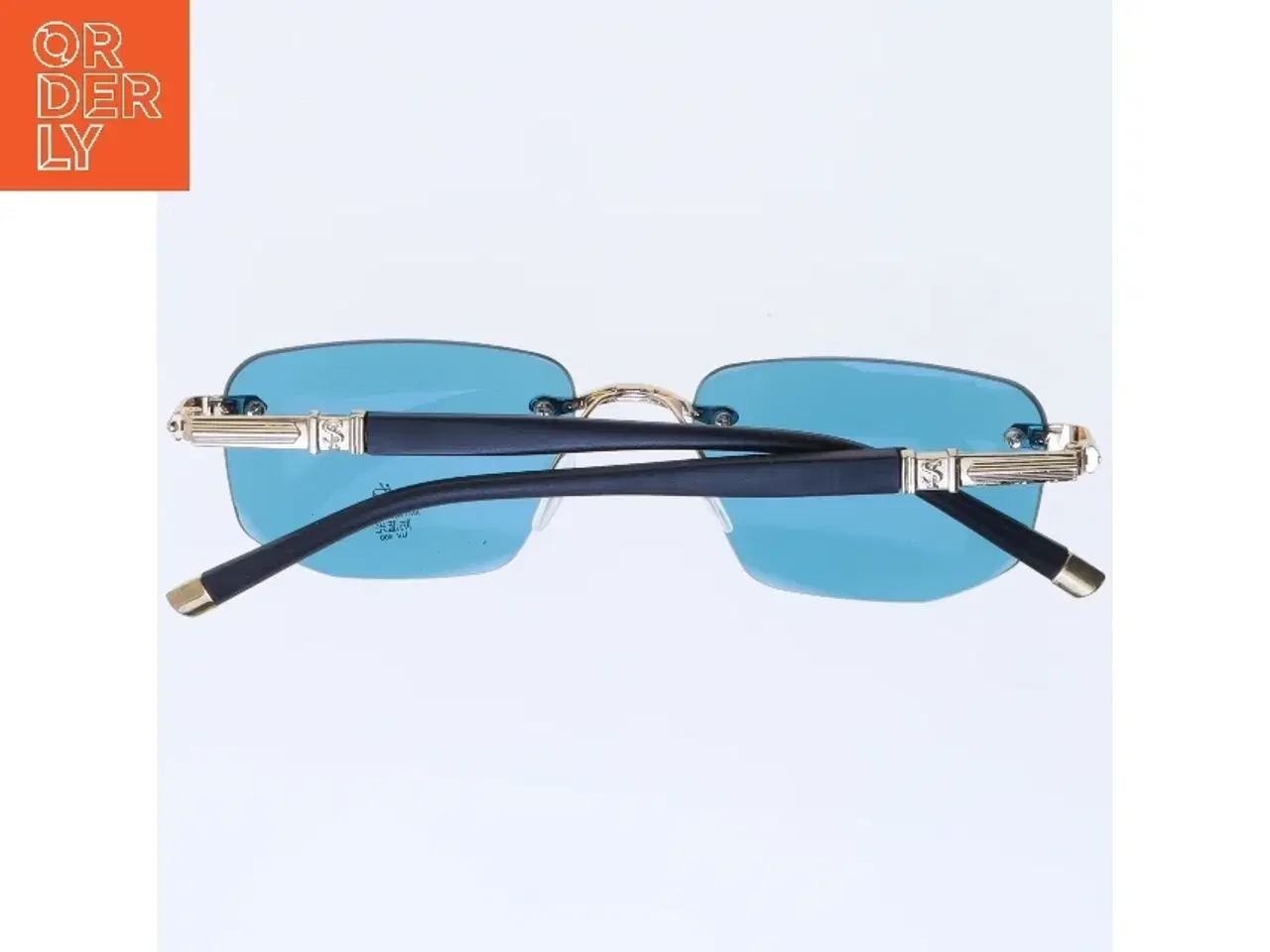 Billede 2 - Solbriller med blå linser (str. 14,5 cm)