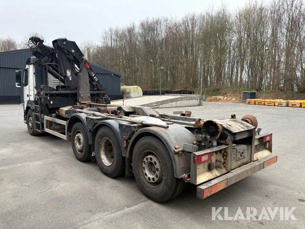Billede 2 - Lastbil Volvo FM-460 med HIAB kran & 21 tons kroghejs