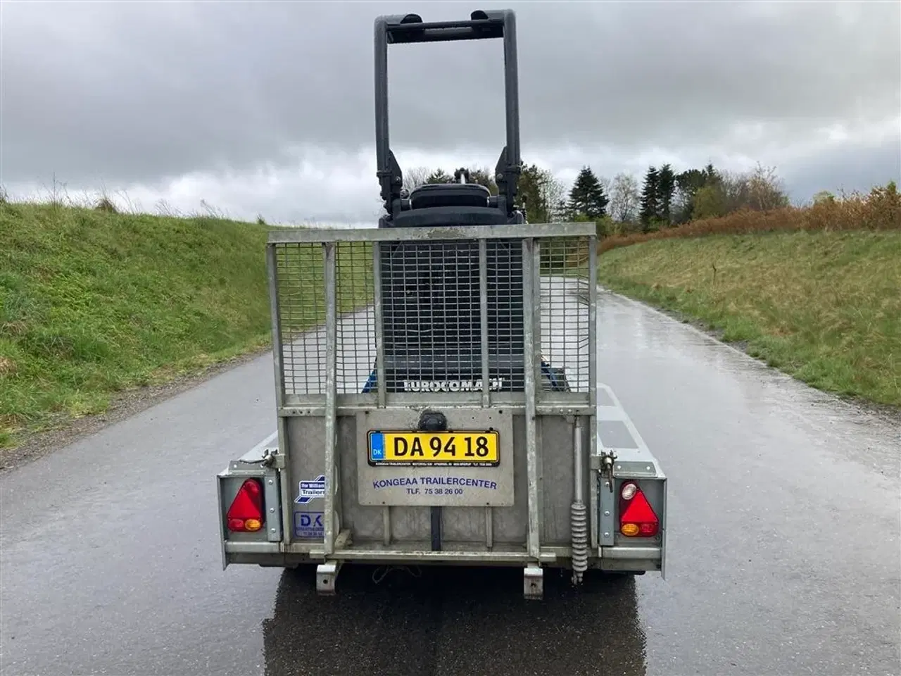 Billede 14 - Ifor Williams GX 84 Maskintrailer med rampe og mange bindeøjer