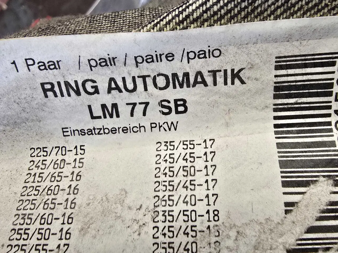 Billede 2 - Bremsekalibersæt og 2stk snekæder