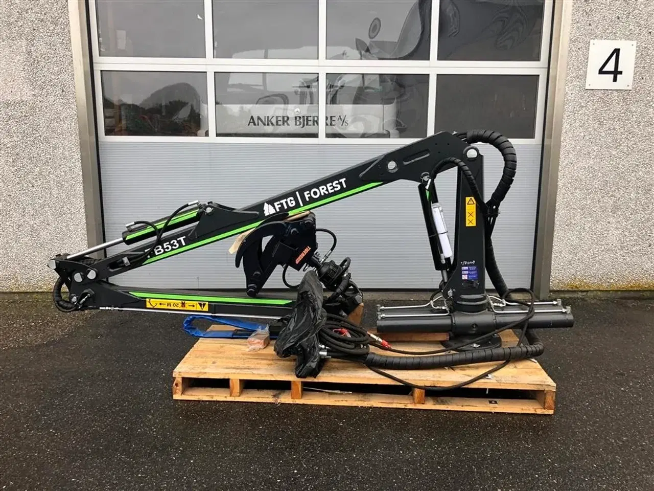 Billede 1 - FTG Forest 5,3 M Stærk kran til konkurrencedygtig pris