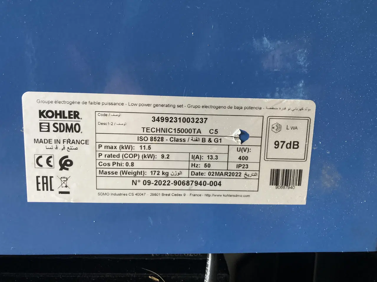 Billede 5 - Generator