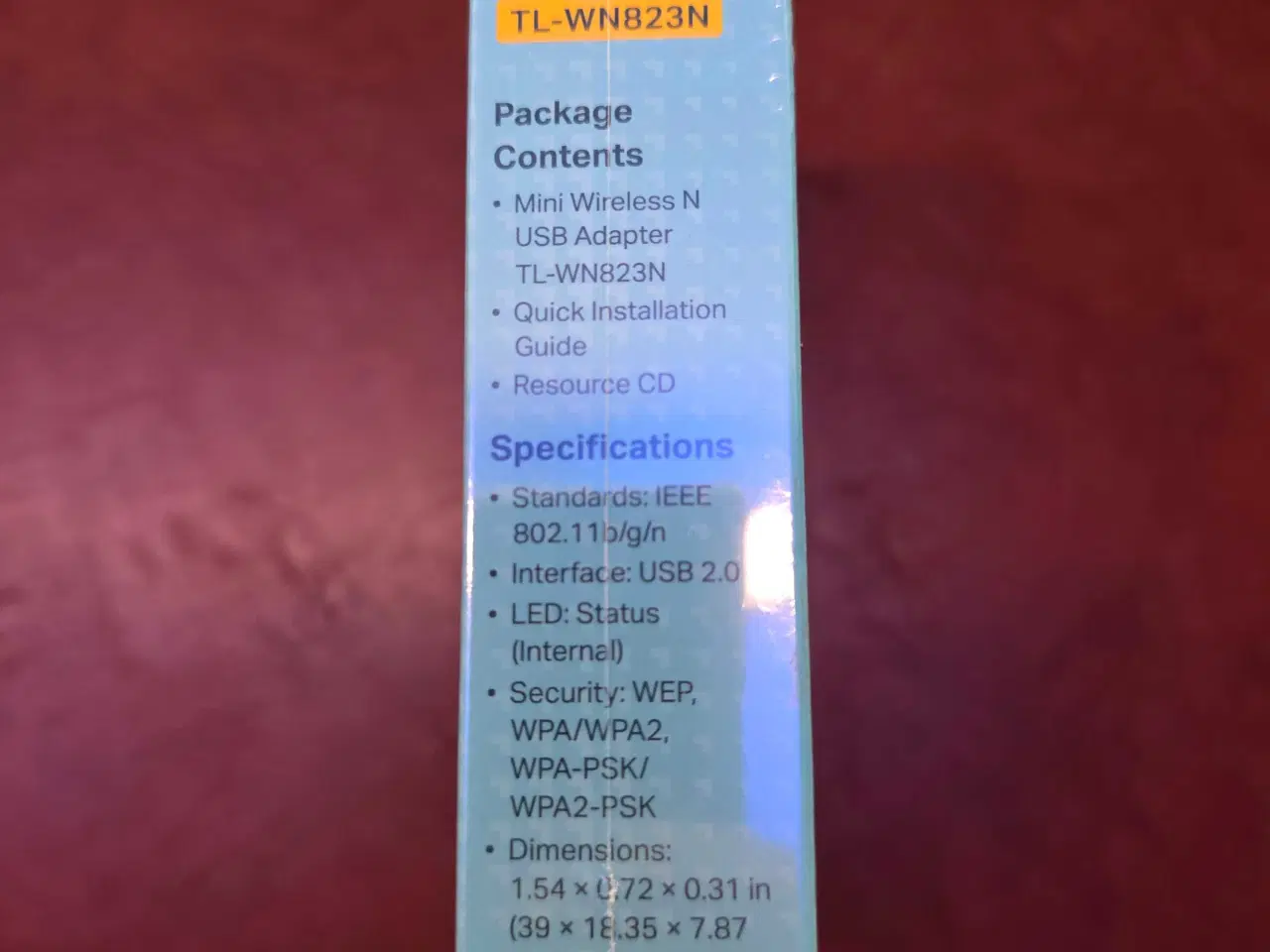 Billede 3 - TP-Link 300 Mbps Mini Trådløs N USB Adapter