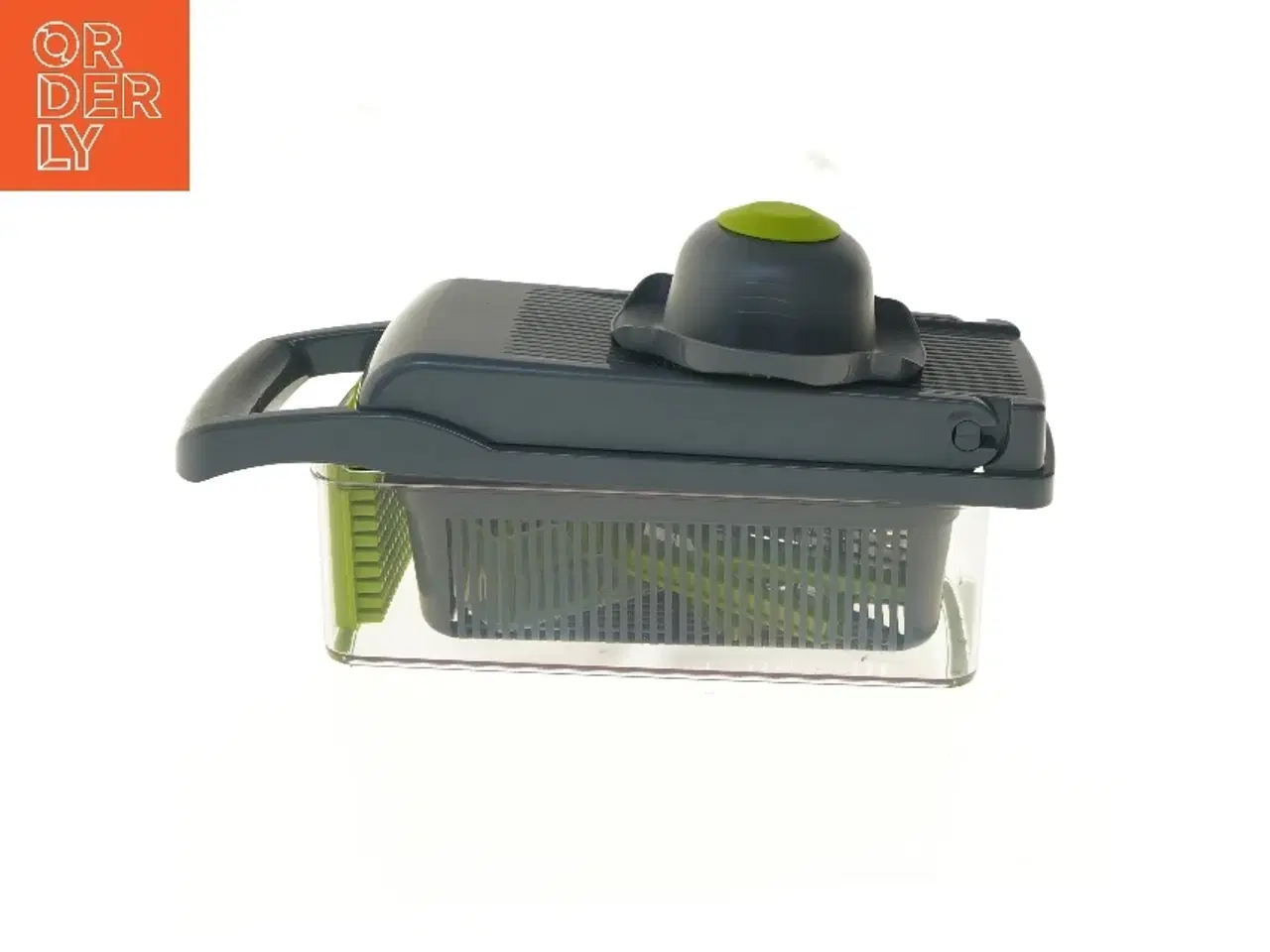 Billede 1 - Mandolinjern med beholder (str. 25 cm)