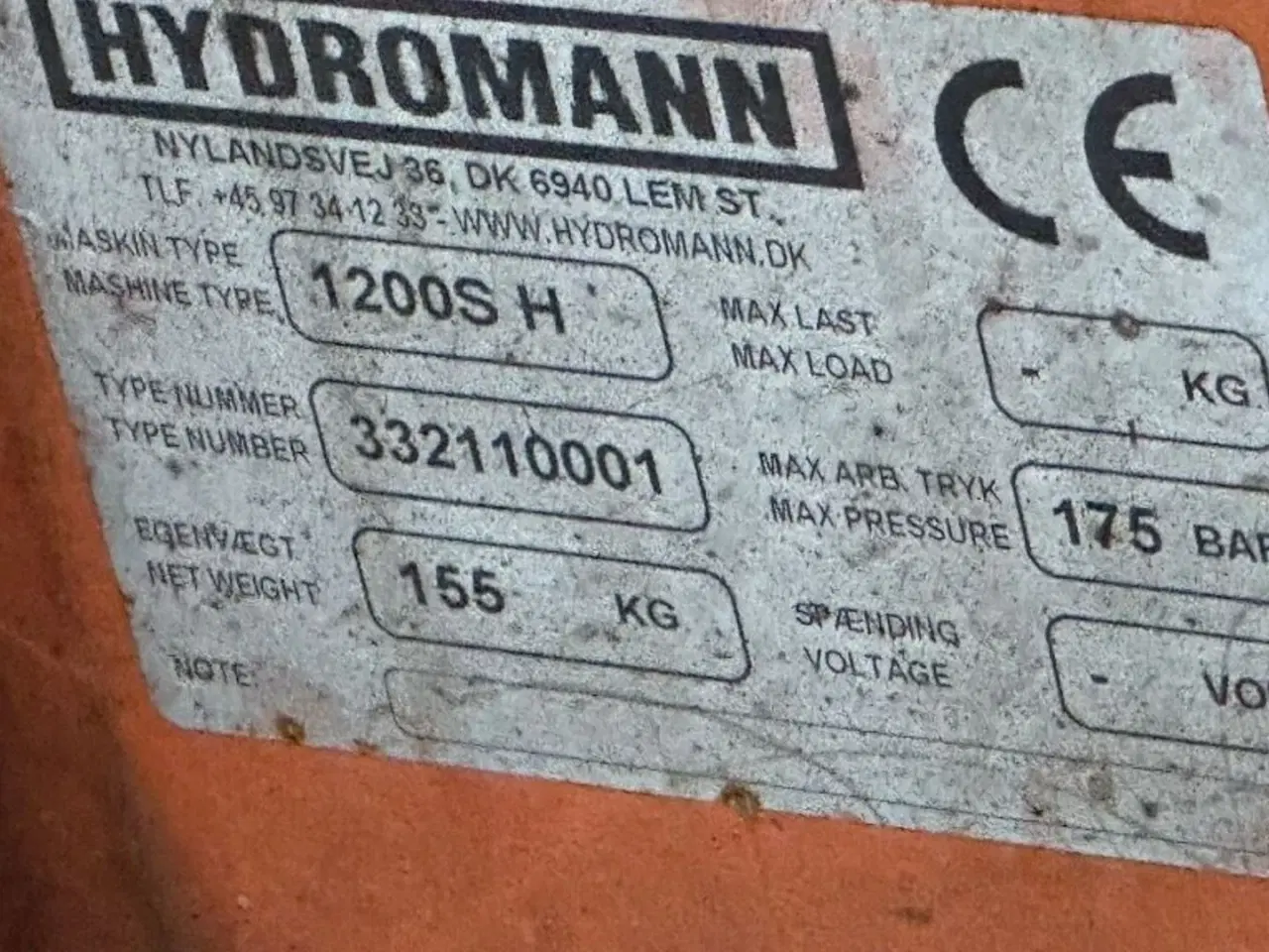 Billede 5 - Hydromann 1200S H