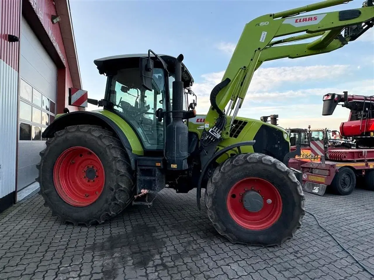 Billede 8 - CLAAS ARION 650 KUN 4600 TIMER OG FULD AFFJEDRING!