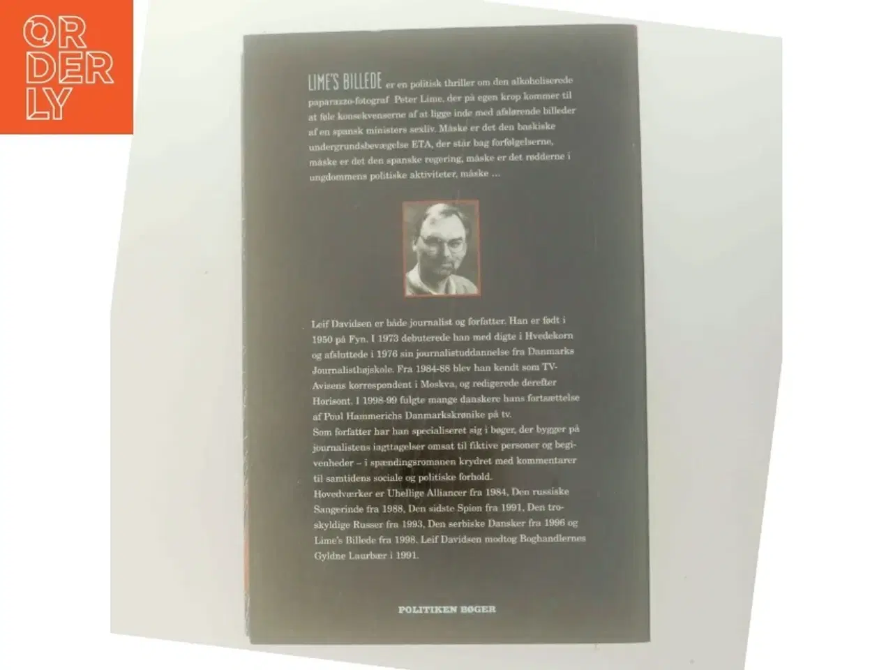 Billede 3 - Lime's Billede af Leif Davidsen (Bog)