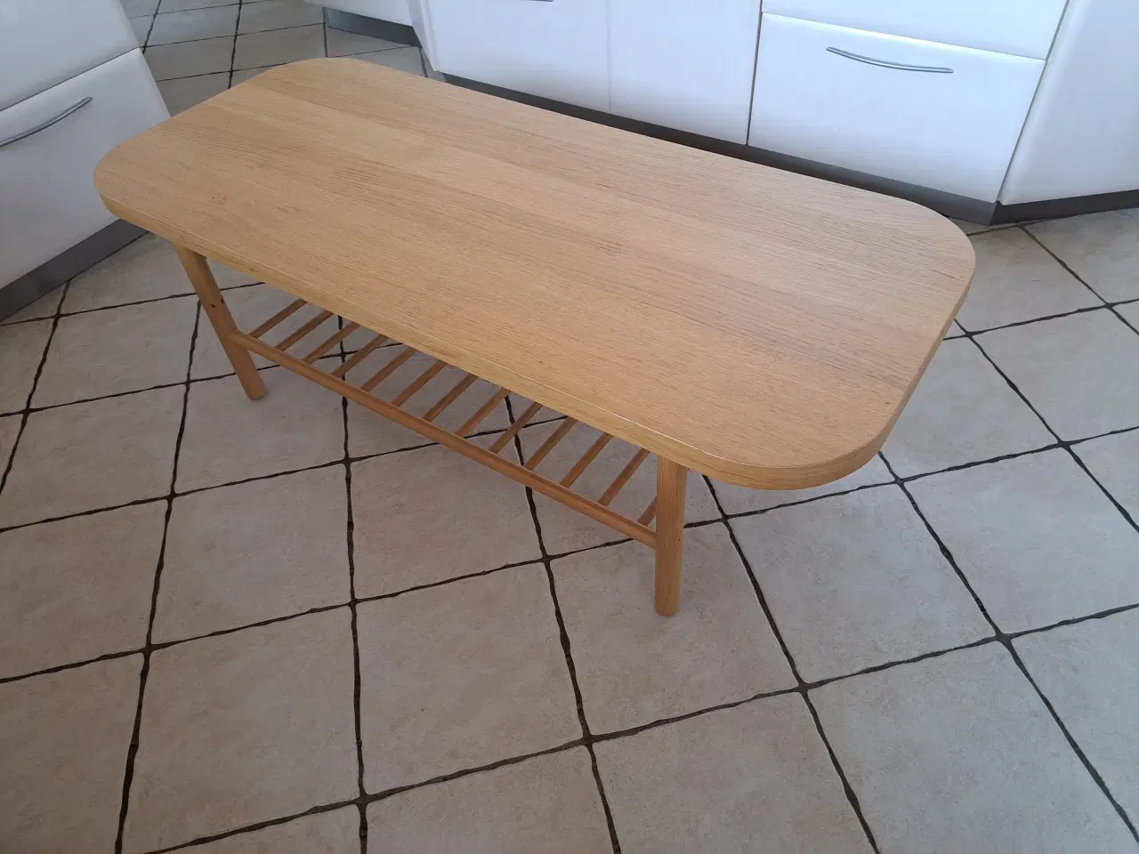 Billede 3 - Ikea sofabord egetræ