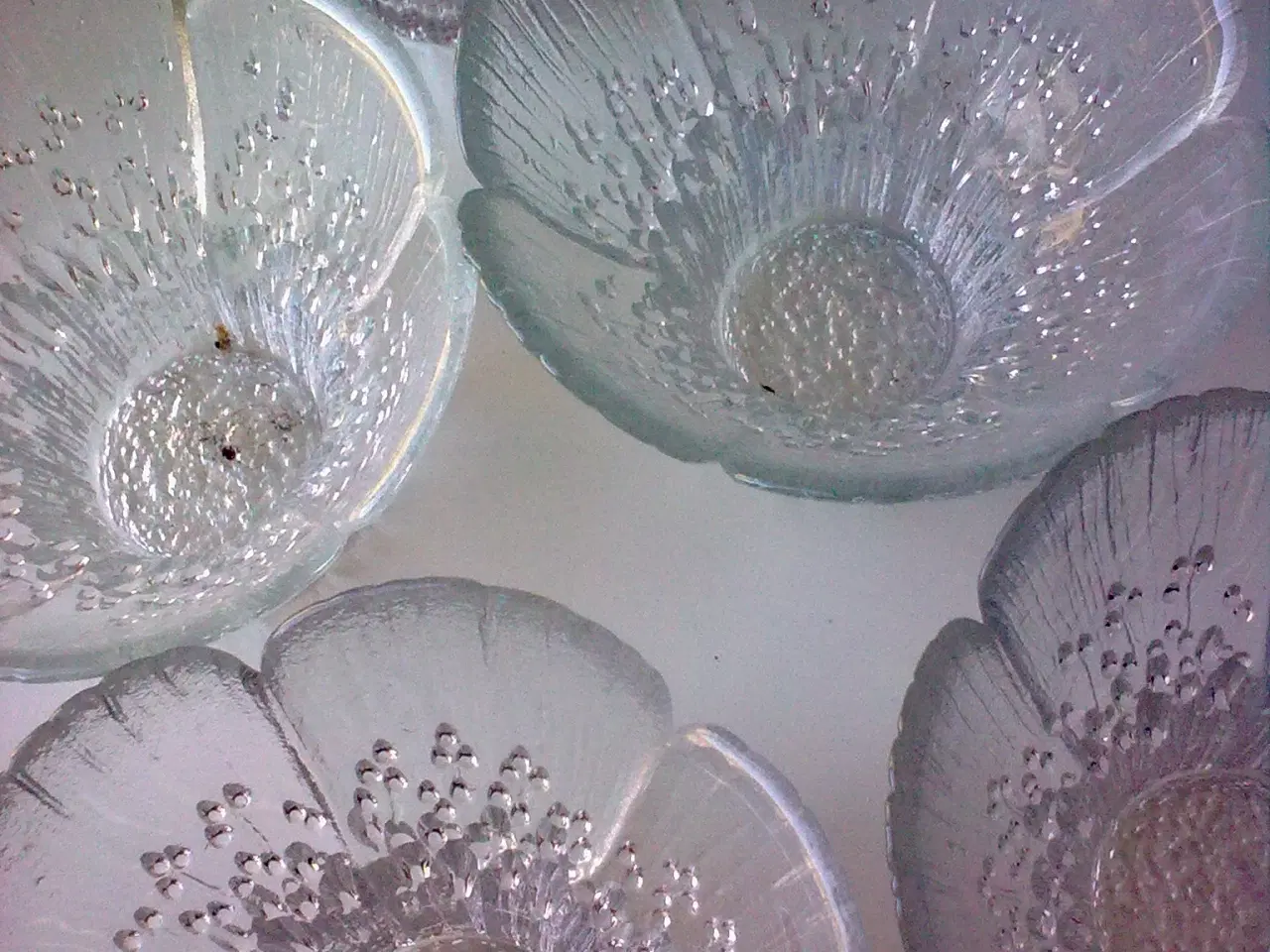 Billede 9 - Dessert skåle FINSK is skulpturelle blomster