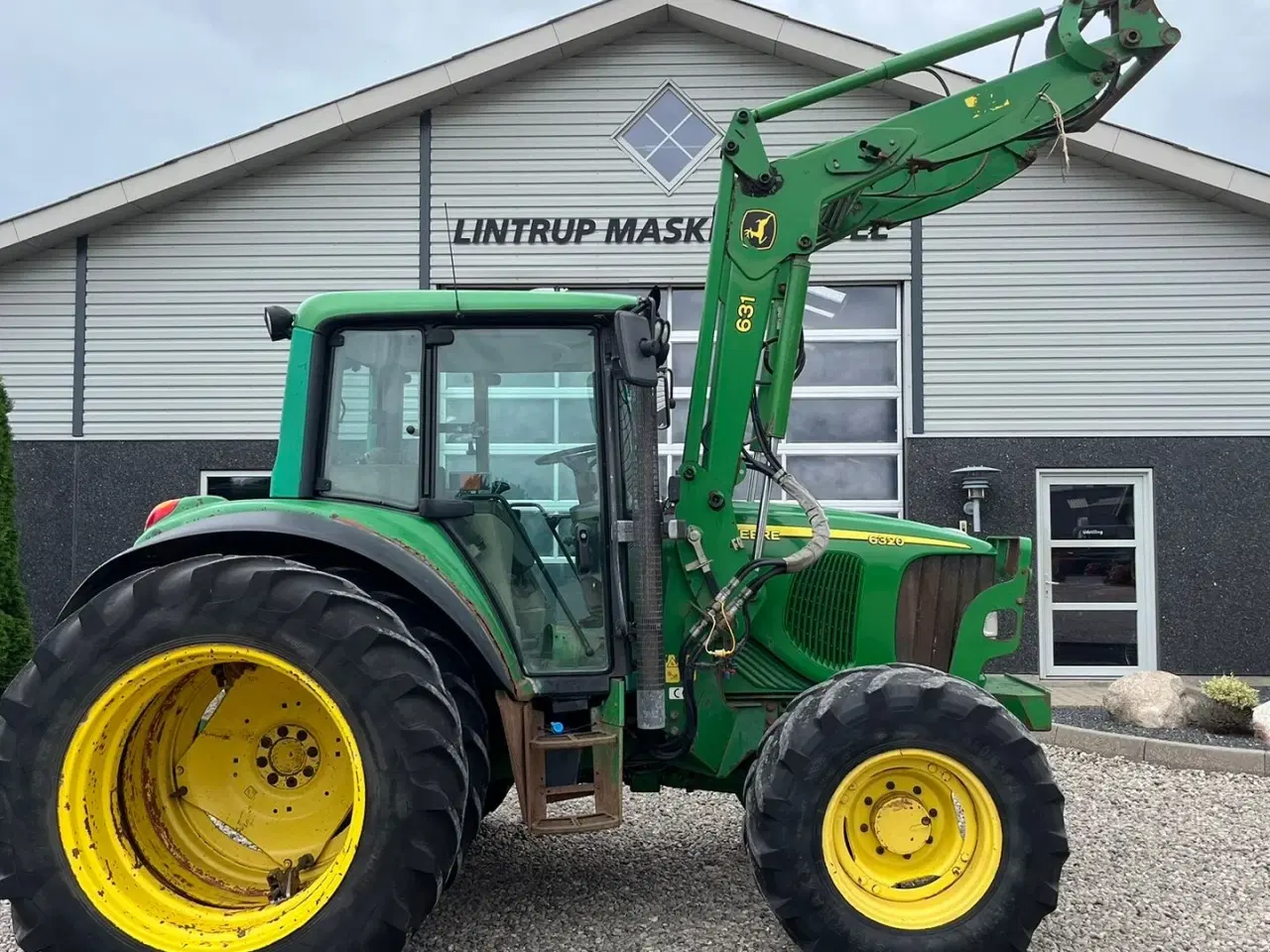 Billede 12 - John Deere 6320 m/JD 631 Frontlæsser  AutoPower og TLS affjedret foraksel