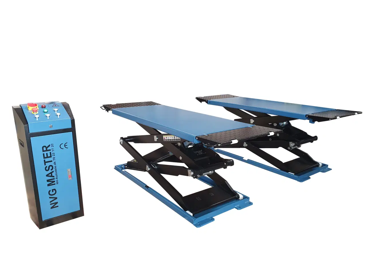 Billede 2 - Autolift Sakselift til gulvmontering 3000 kg løfte