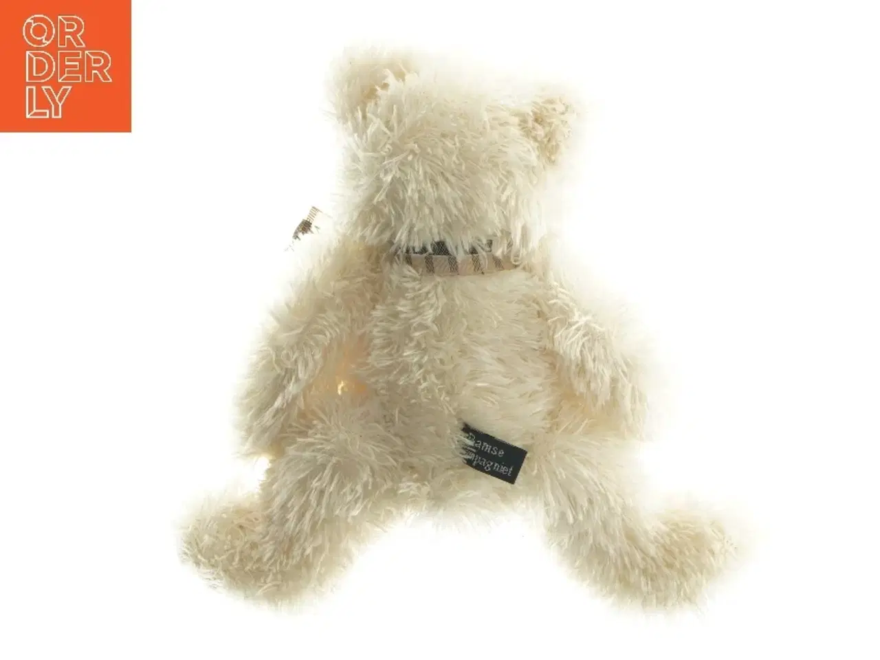 Billede 2 - Bamse med sløjfe (str. 27 cm)