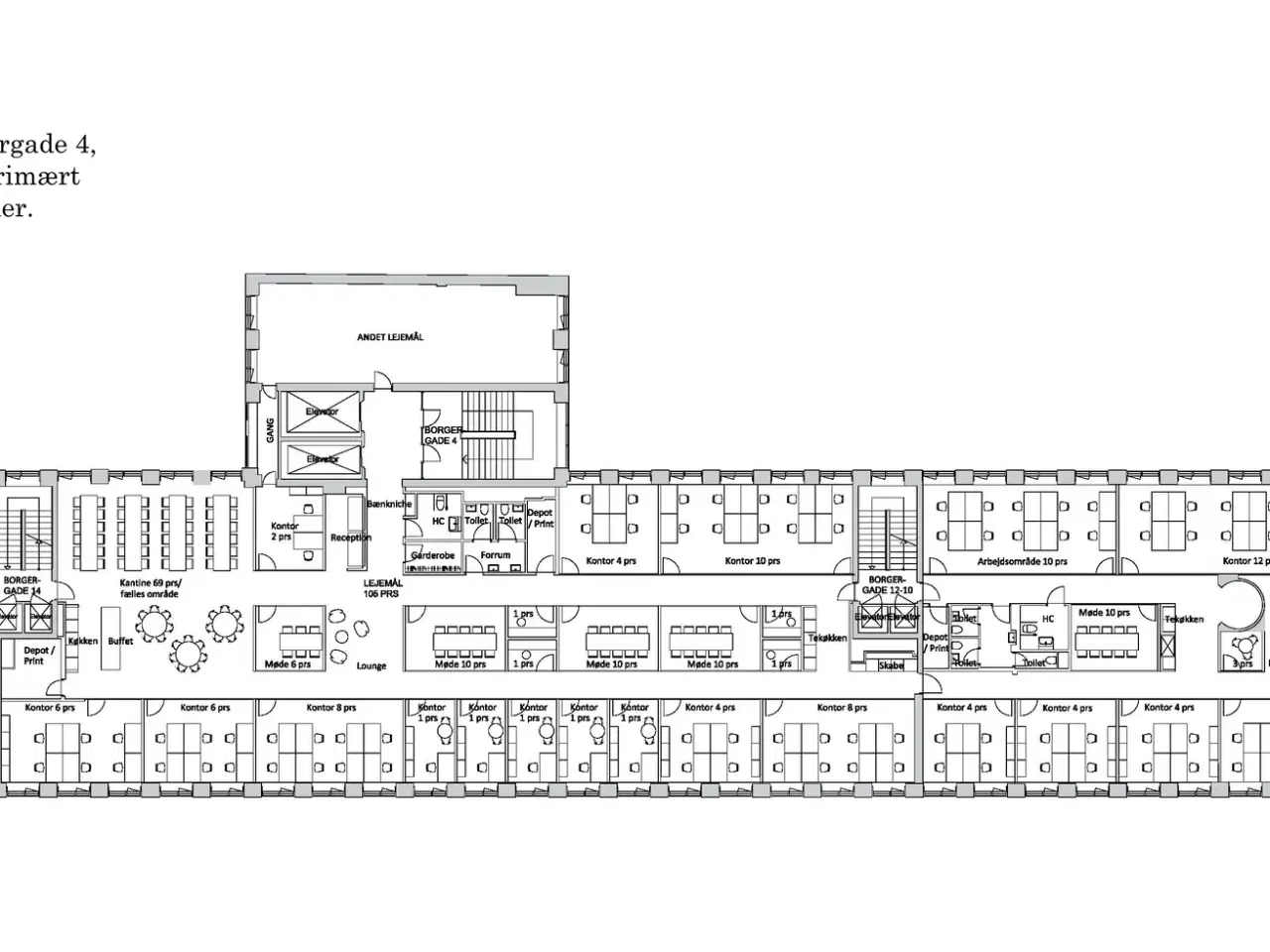 Billede 16 - Nyrenoverede kontorer med parkering og tagterasse. tæt på Kgs. Nytorv