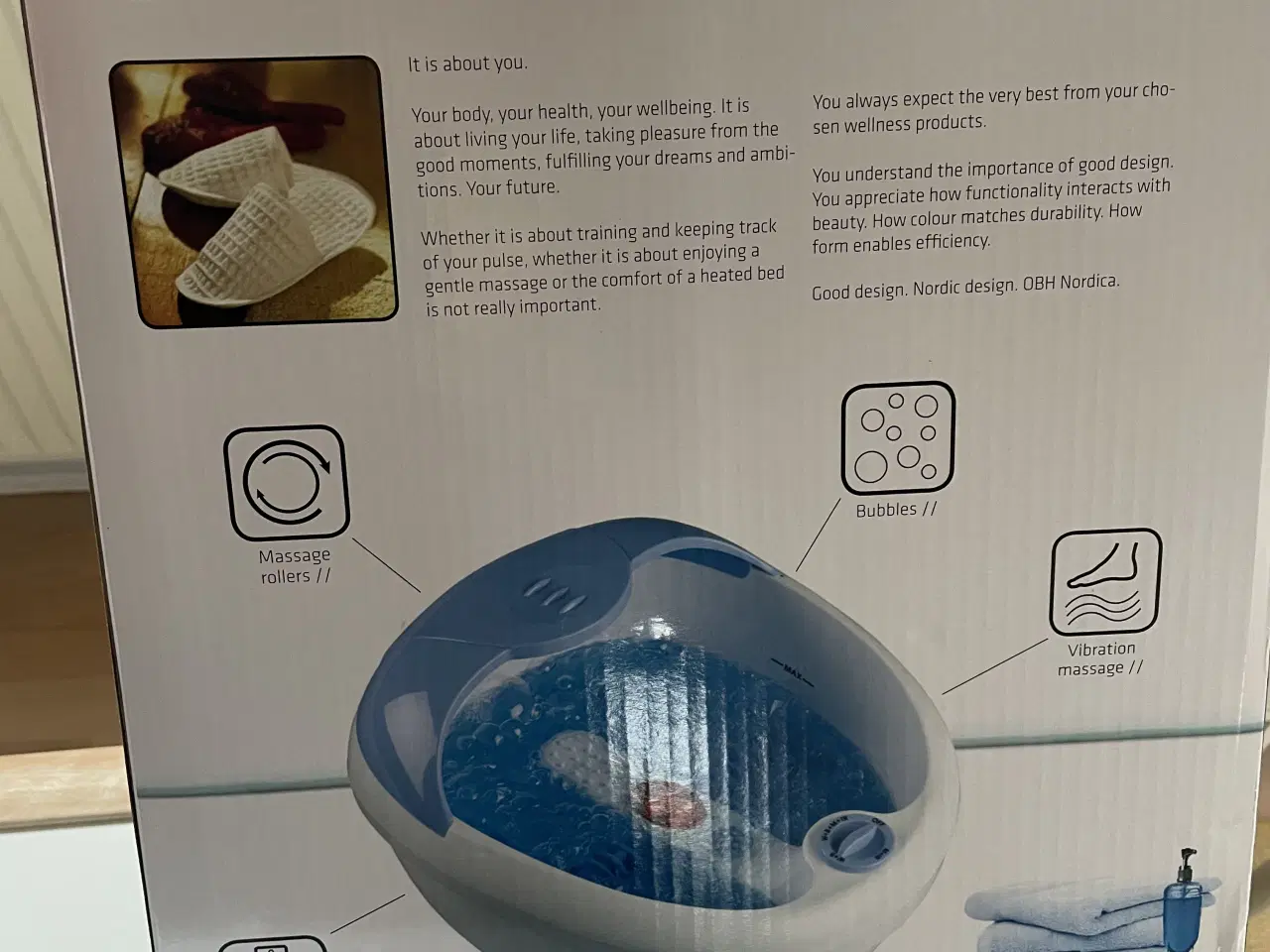 Billede 4 - OBH Nordica Wellness fod bad