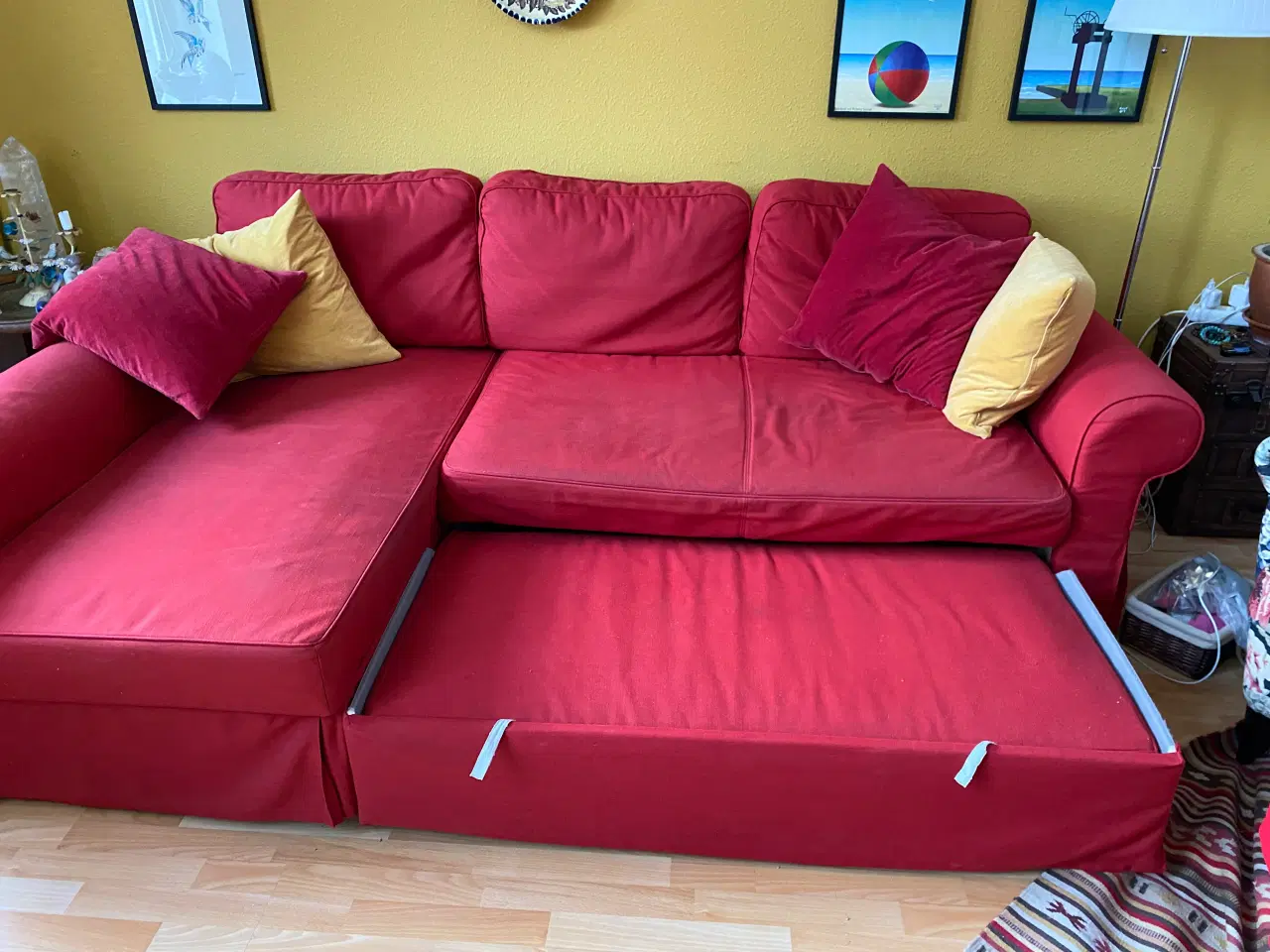 Billede 3 - Sofa m chaiselong 